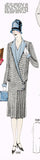 1920s VTG Ladies Home Journal Sewing Pattern 5285 Uncut Misses Flapper Dress 38B