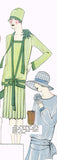 1920s VTG Ladies Home Journal Sewing Pattern 5379 Uncut Misses Flapper Dress 34B