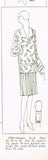 1920s VTG Ladies Home Journal Sewing Pattern 5506 Uncut Misses Flapper Dress 36B