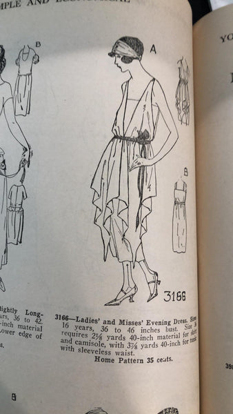 1924  VTG Ladies Home Journal Sewing Pattern 3166 in Size 40.  Special offer for Brenda Cash