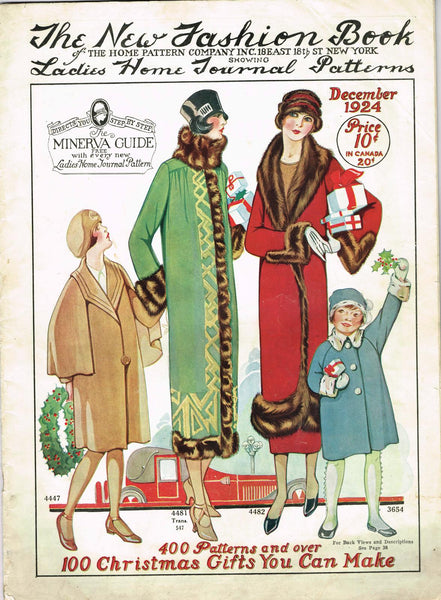 Digital Download 1924 Ladies Home Journal New Fashions Book 43 pg Ebook
