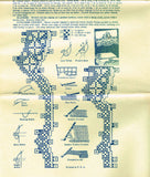 1940s Vintage Laura Wheeler Embroidery Transfer 775 Uncut Garden Gal Pillowcases