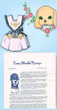 1950s Original Laura Wheeler Transfer Pattern 904 Uncut Toddler Girls Pinafore