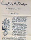 1940s Laura Wheeler Embroidery Transfer 980 Uncut DOW Sunbonnet Sue Tea Towels