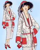 Ladies Home Journal 3064: 1920s Uncut Misses Coat Sz 34 B Vintage Sewing Pattern
