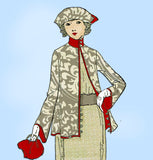 Ladies Home Journal 3132: 1920s Uncut Misses Coat Sz 35 B Vintage Sewing Pattern