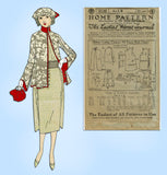 Ladies Home Journal 3132: 1920s Uncut Misses Coat Sz 35 B Vintage Sewing Pattern