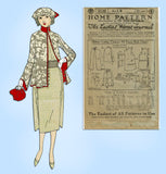 Ladies Home Journal 3132: 1920s Uncut Misses Coat Sz 35 B Vintage Sewing Pattern