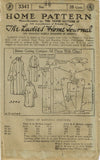 Ladies Home Journal 3341: 1920s Uncut Misses Coat Sz 36 B Vintage Sewing Pattern