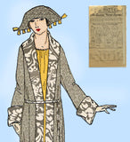 Ladies Home Journal 3401: 1920s Uncut Misses Coat Sz 40 B Vintage Sewing Pattern