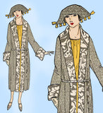 Ladies Home Journal 3401: 1920s Uncut Misses Coat Sz 40 B Vintage Sewing Pattern