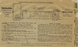 Ladies Home Journal 3452: 1920s Uncut Girls Dress Size 12 Vintage Sewing Pattern