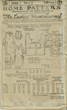 Ladies Home Journal 3581: 1920s Uncut Girls Dress Size 10 Vintage Sewing Pattern