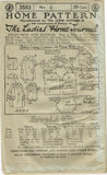 Ladies Home Journal 3583: 1920s Girls Bloomer Dress Sz 6 Vintage Sewing Pattern