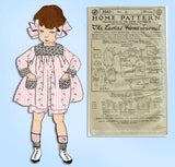 Ladies Home Journal 3583: 1920s Girls Bloomer Dress Sz 6 Vintage Sewing Pattern