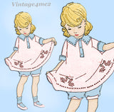 Ladies Home Journal 3612: 1920s Girls Bloomer Dress Sz 6 Vintage Sewing Pattern