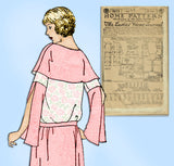 Ladies Home Journal 3873: 1920s Uncut Misses Dress 34B  Vintage Sewing Pattern