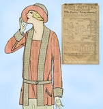 Ladies Home Journal 3908: 1920s Uncut Misses Coat Sz 36 B Vintage Sewing Pattern