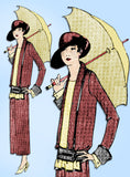 Ladies Home Journal 3937: 1920s Uncut Misses Coat Sz 36 B Vintage Sewing Pattern