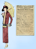 Ladies Home Journal 3937: 1920s Uncut Misses Coat Sz 36 B Vintage Sewing Pattern