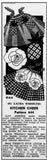 Laura Wheeler 644: 1950s Uncut Misses Fruit Apron Vintage Embroidery Transfer
