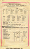 1960s Vintage Mail Order Prominent Designer Pattern M431 Uncut Oriental Dress