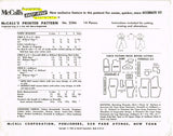 1960s Vintage McCalls Sewing Pattern 2386 Uncut Baby Boys Jodhpurs Overalls Size 2