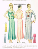 McCall 6503: 1930s Uncut Misses Day Dress Size 36 Bust Vintage Sewing Pattern - Vintage4me2