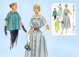 1950s Vintage McCall's Sewing Pattern 9386 Uncut Misses Jacket or Duster Sz 32 B