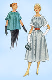 1950s Vintage McCall's Sewing Pattern 9386 Uncut Misses Jacket or Duster Sz 32 B