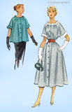 1950s Vintage McCall's Sewing Pattern 9386 Uncut Misses Jacket or Duster Sz 32 B