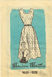 Marian Martin 9039: 1950s Misses Sun Dress & Jacket 38B Vintage Sewing Pattern
