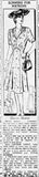 Marian Martin 9041: 1940s Uncut Misses Street Dress 38B Vintage Sewing Pattern