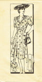 Marian Martin 9041: 1940s Uncut Misses Street Dress 38B Vintage Sewing Pattern