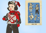 Marian Martin 9333: 1950s Uncut 22 Inch Doll Clothes Set Vintage Sewing Pattern
