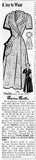 Marian Martin 9420: 1950s Charming Misses Housecoat 32 B Vintage Sewing Pattern