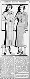Marian Martin 9600: 1930s Uncut Misses Street Dress 34 B Vintage Sewing Pattern