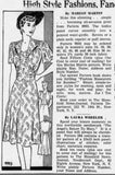 Marian Martin 9993: 1940s Uncut Misses Street Dress 38B Vintage Sewing Pattern