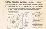 McCall 1256: 1940s Cute Baby Romper or Sunsuit Size 1 Vintage Sewing Pattern - Vintage4me2