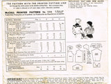1940s VTG McCalls Sewing Pattern 1310 Boys Girls Embroidered Western Shirt Sz8