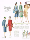 1920s Rare McCall Embroidery Transfer 1496 Embroidered Flapper Dress Trims