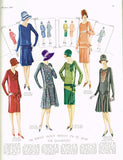 1920s Rare McCall Embroidery Transfer 1496 Embroidered Flapper Dress Trims