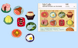 1950s Vintage McCall Embroidery Transfer 1660 Uncut Kitschy Potholders