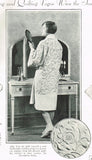 McCall's 1669: 1920s Quilted Negligee or Evening Coat Med Vintage Sewing Pattern - Vintage4me2