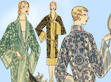 McCall's 1669: 1920s Quilted Negligee or Evening Coat Med Vintage Sewing Pattern - Vintage4me2