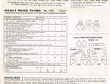 Fabric Requirements and Notions for McCall's 1703