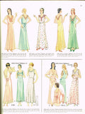 McCall 1839: 1930s Misses Embroidered Nightgown Size Sm Vintage Sewing Pattern - Vintage4me2