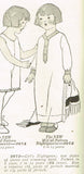 1920s Original Vintage McCall Pattern 2072 Toddler Girls Nightgown or Nightshirt