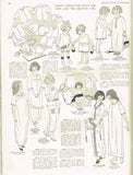 1920s Original Vintage McCall Pattern 2072 Toddler Girls Nightgown or Nightshirt