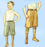 McCall 2217: 1920s Rare Uncut Little Boys Knickers Size 8 Vintage Sewing Pattern